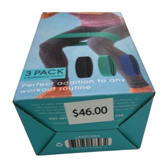 Lomi Fitness Resistance Bands workout Exercising &Tightening Body Parts workout - Picture 6 of 11